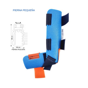 Ferula Semirrigida P-Splint Pierna Pequeña